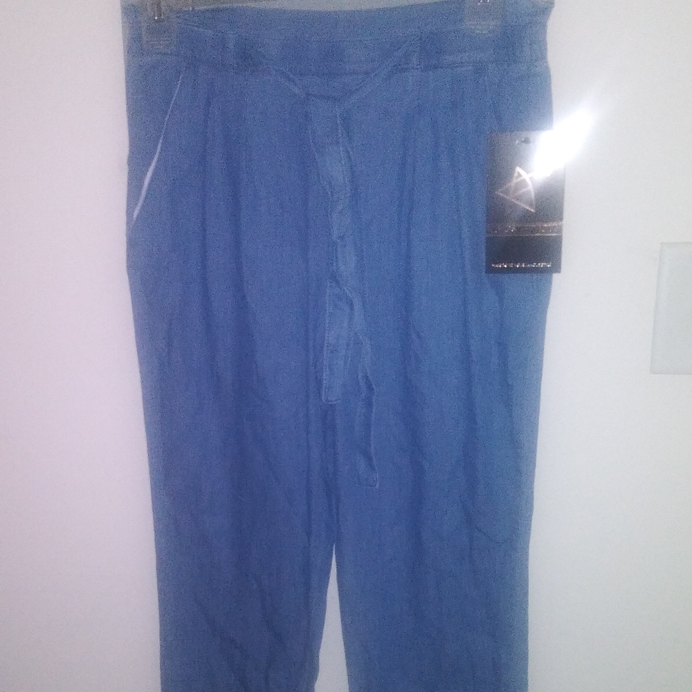 Ladies Denim Drawstring Pant